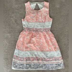 Under Skies - Nordstrom - Floral Pink and White Dress